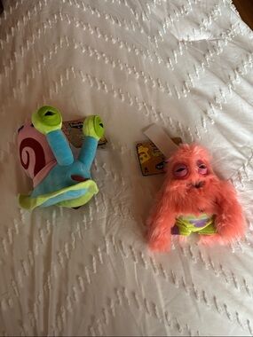 Cute Plush Patrick and Gary Fugglers